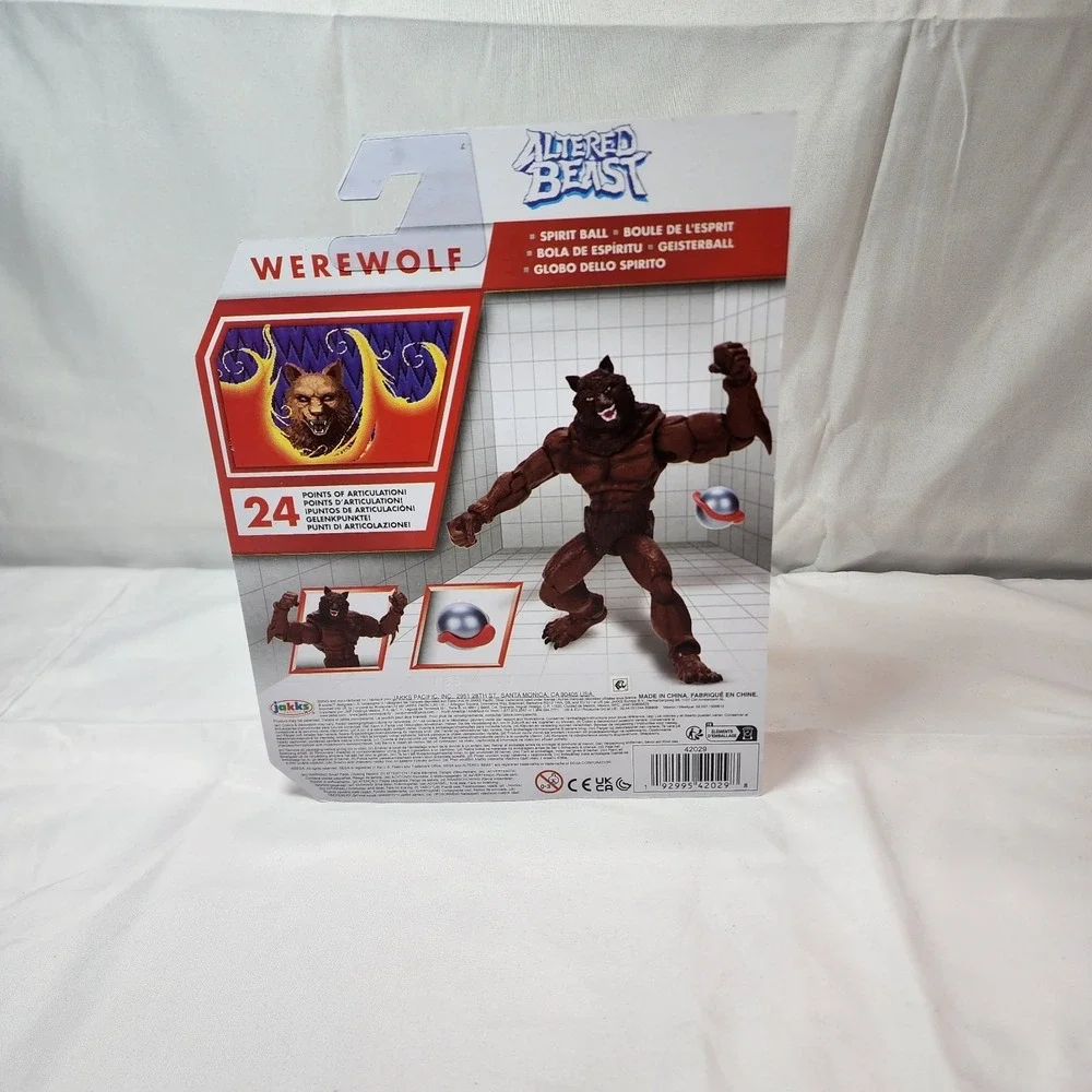 Altered Beast Werewolf w/ spirit ball - 2023  NIB JAKKS PACIFIC